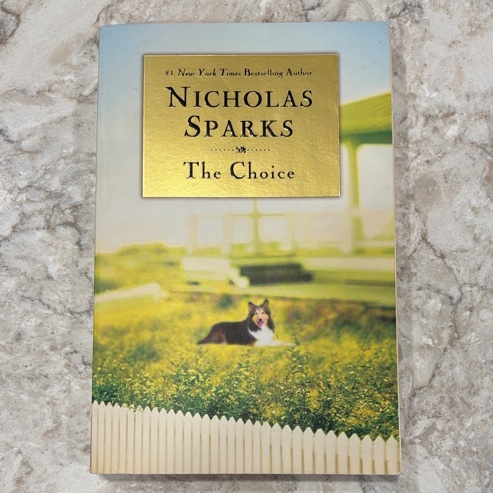 Nicholas Sparks 'The Choice' Book